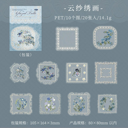 #20722 PET Sticker Lace
