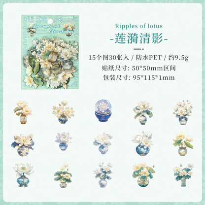 #20100 Flower Bundle Series Sticke