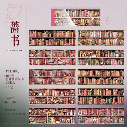 #02893 Book Shelf Series Sticker Book