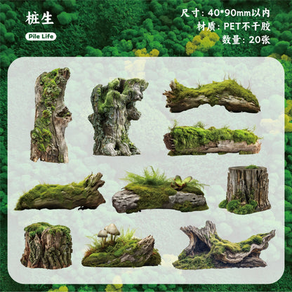 #20445 Moss Series Sticker