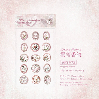 #20001 Fire Wax Stamp Series Sticker