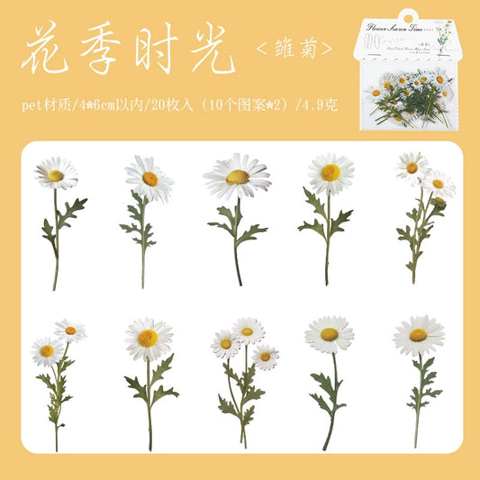 #20487 Greenery and Flower Series Sticker