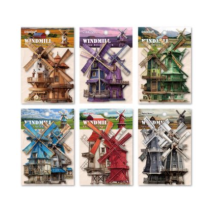 B4#20539 Windmill Series Sticker