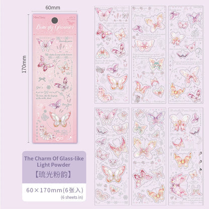 #20609 Butterfly Glimmer Series Sticker
