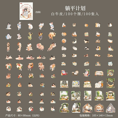 #02944 Leisure Time at Home Series Sticker