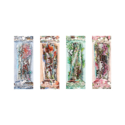 A2#20346 Chinese Temple Series Sticker