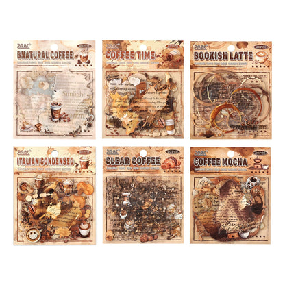 #20567 Coffee Trace Series Sticker