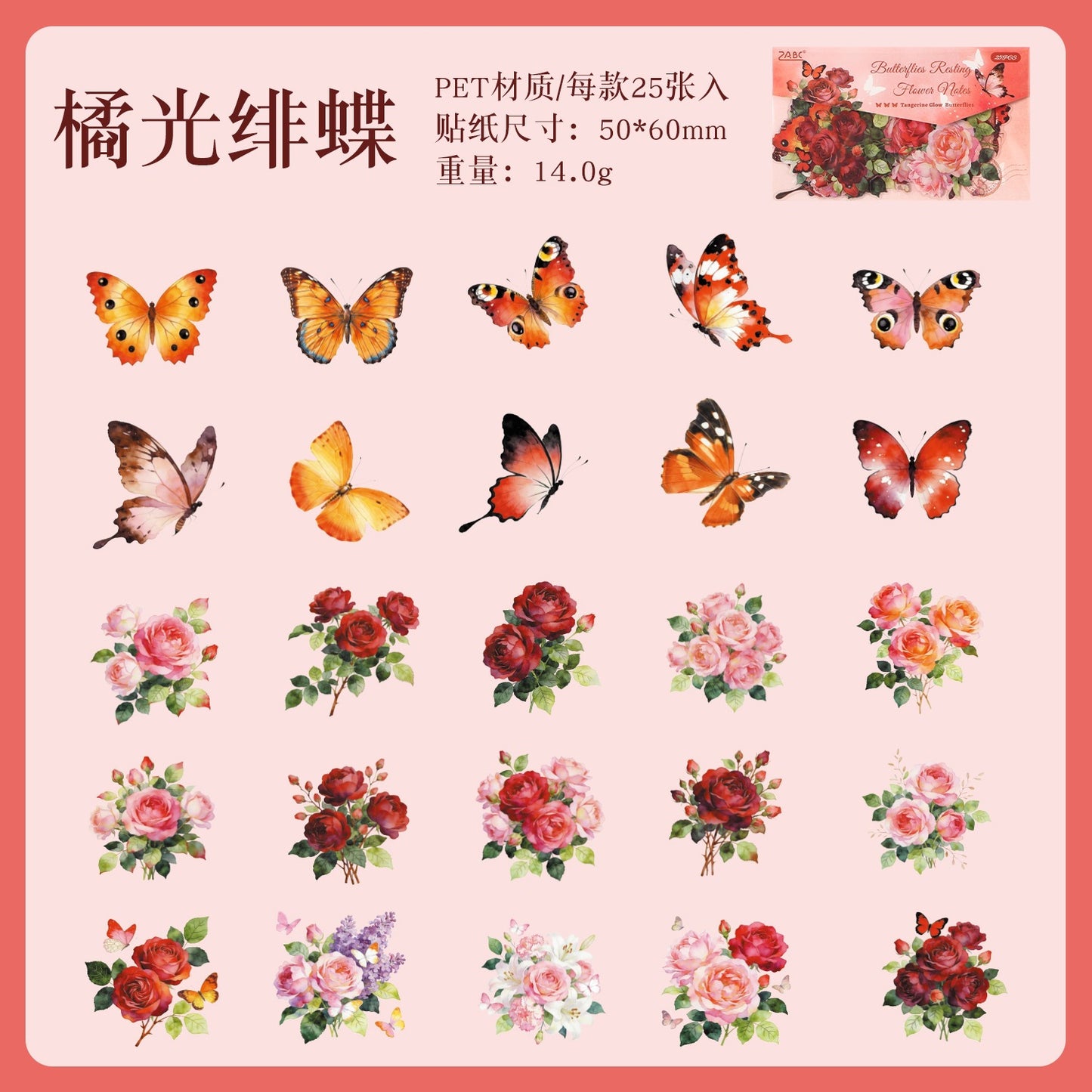 B1#21015 PET Sticker