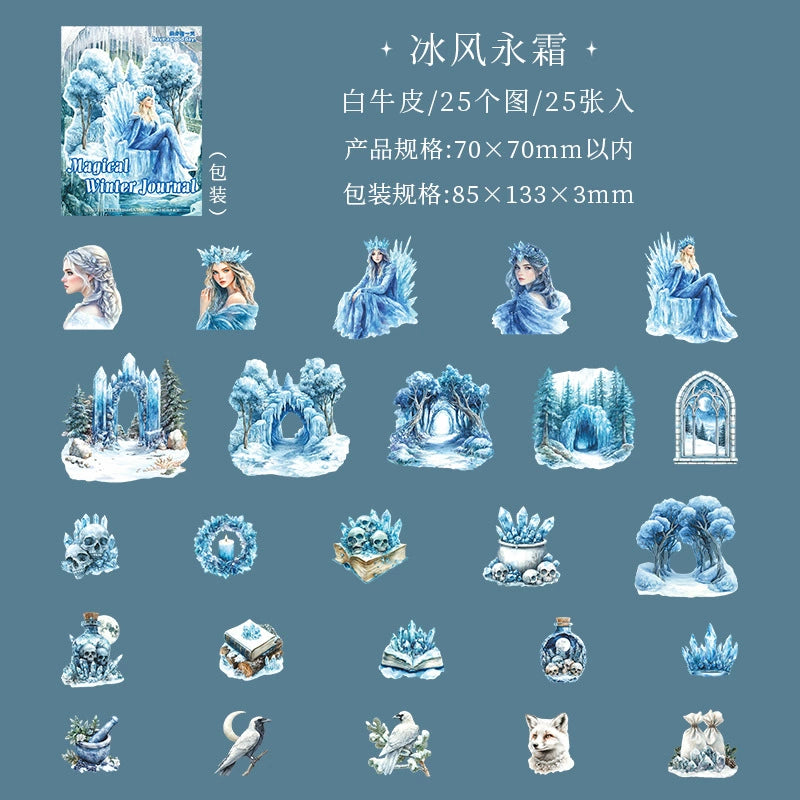 #20197 Snow Magic Series Sticker