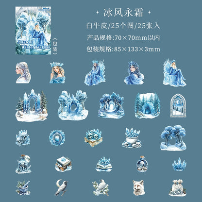 #20197 Snow Magic Series Sticker