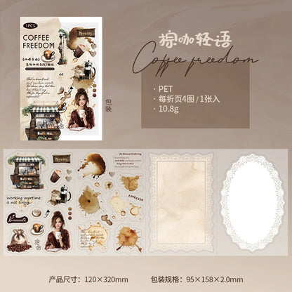 #20125 Coffee Diary Series Sticker