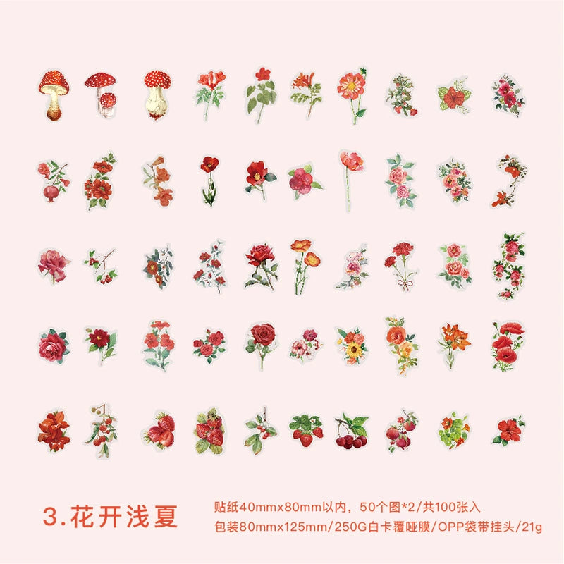 #20309 Flower Series Sticker