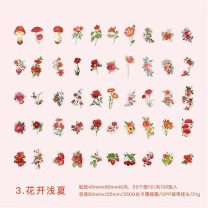 #20309 Flower Series Sticker