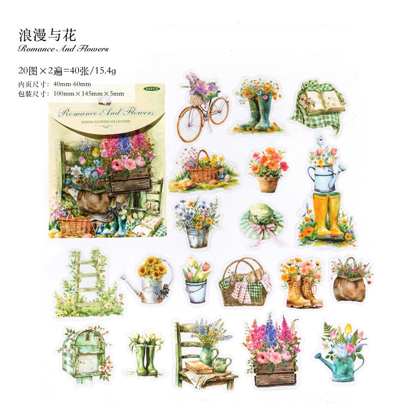 #20255 Garden Series Sticker