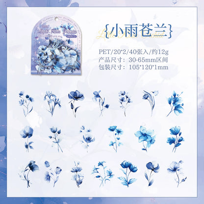 B2#20434 Small Flower Series Sticker