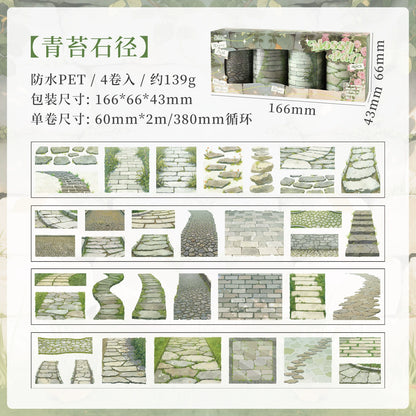 #03286 Brick Path Tape Set 4 Rolls