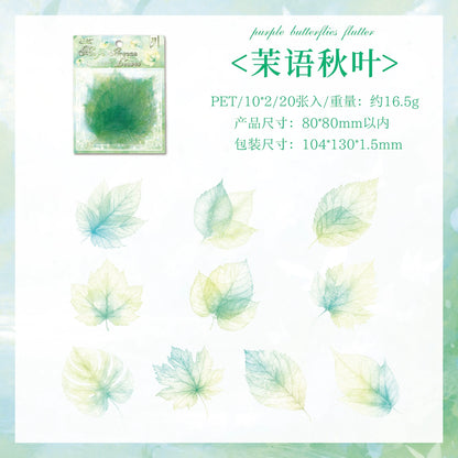 #20286 Watercolor Flower Series Sticker