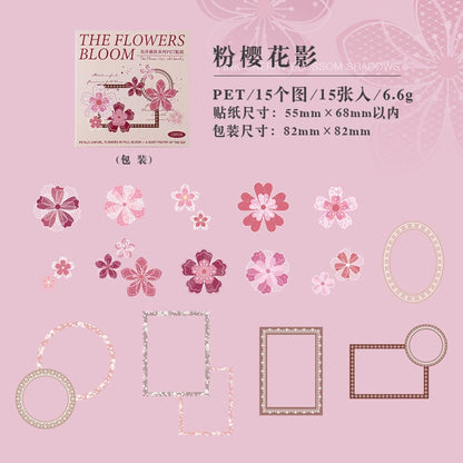 #20581 The Flower Bloom Series Sticker