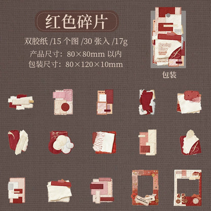 J2#20233 Sewing Diary Series Sticker