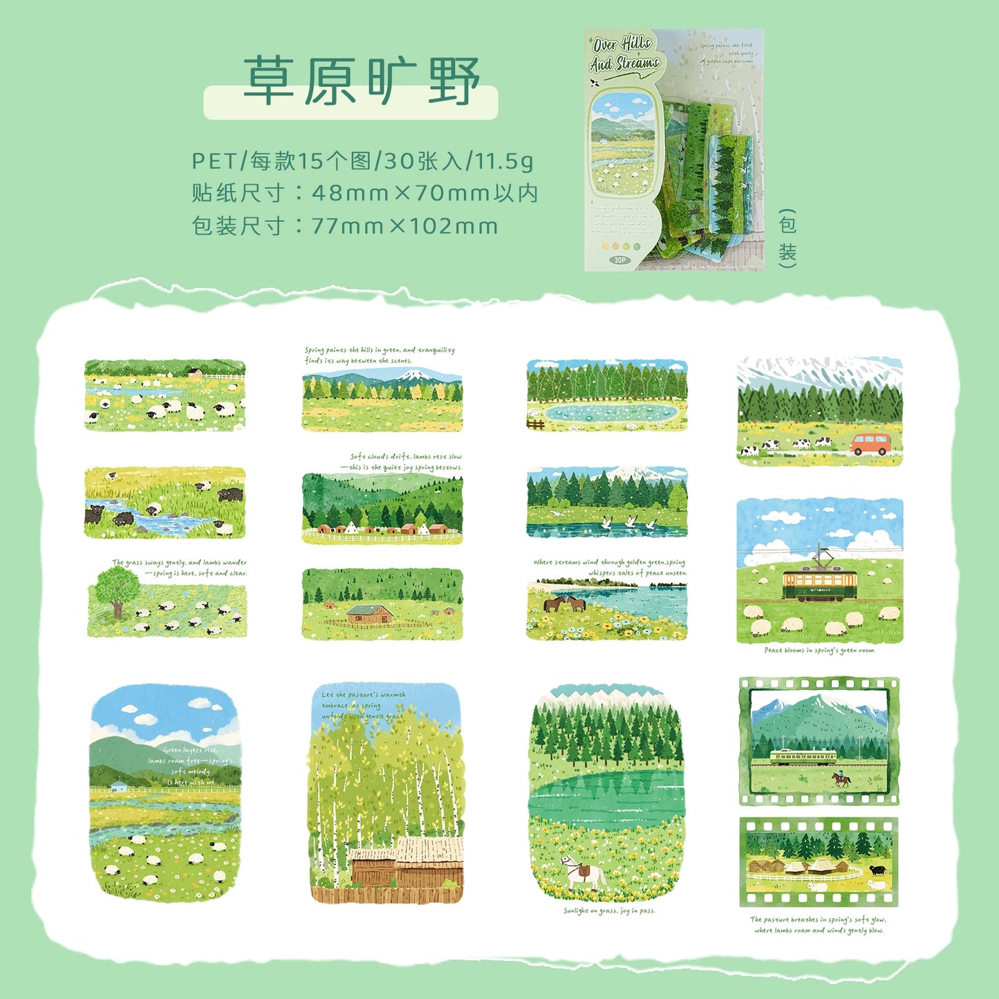 #20851 PET Sticker