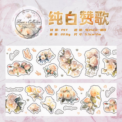 #03285 Flower Series Precut Tape