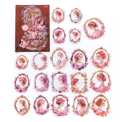 #20002 Vintage Portrait Series Sticker