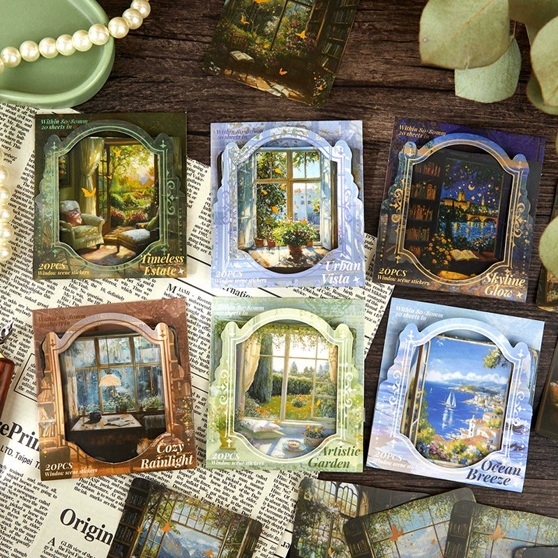 #20473 Window Scenery Series Sticker