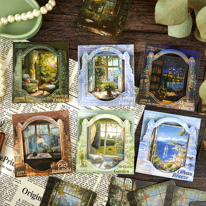 #20473 Window Scenery Series Sticker