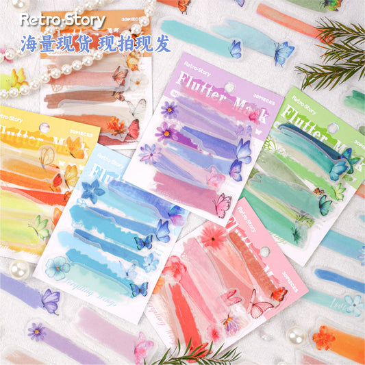 #20013 Butterfly Imprint Series Sticker