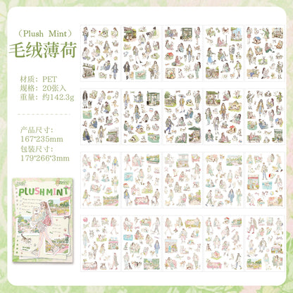 W3#20206 Relax Life Series Sticker Book