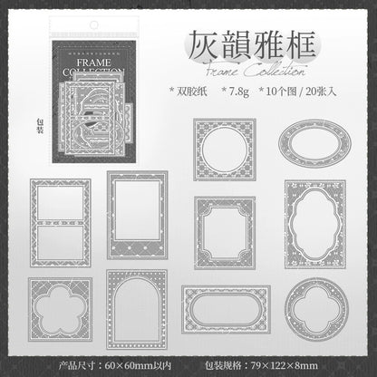 B3#20540 Frame Collection Series Sticker