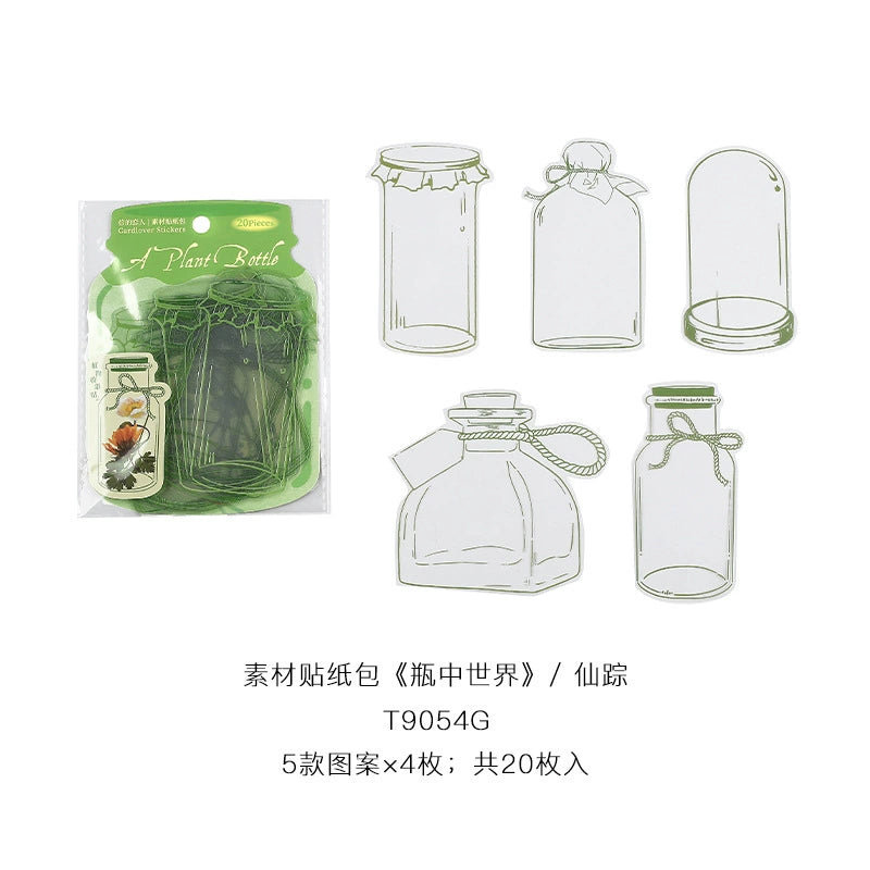 #20169 Bottle Series Sticker