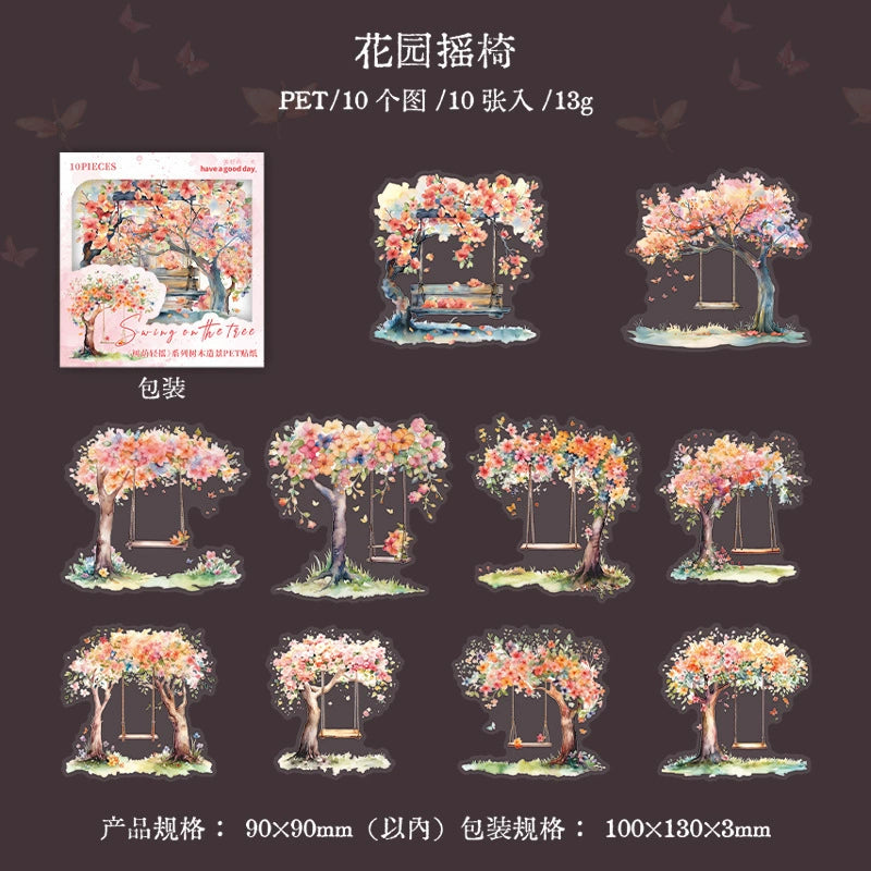 #20602 Swing of the Tree Series Sticker