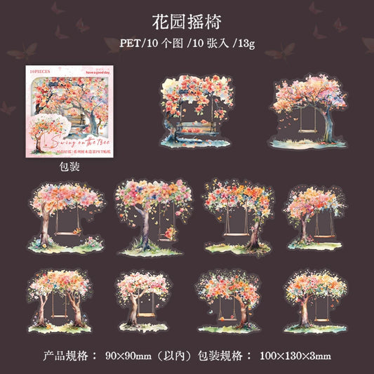 #20602 Swing of the Tree Series Sticker