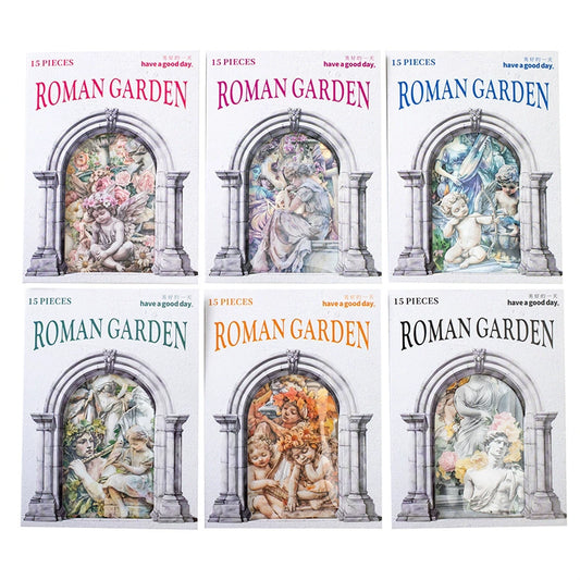 #02961 Roman Garden Series Sticker