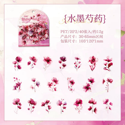 B2#20434 Small Flower Series Sticker