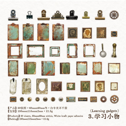 #20163 Vintage Tag Series Sticker