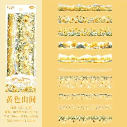 #02812 Forest Flower Series Paper