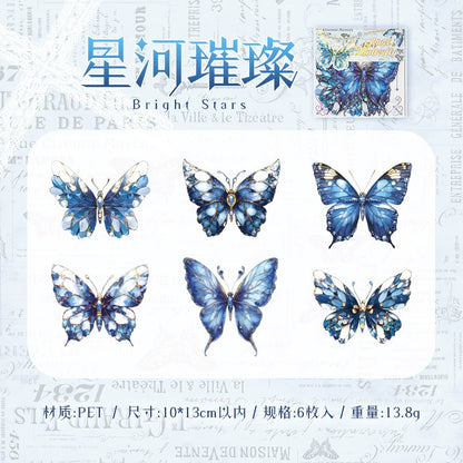 #20436 Jewelry Butterfly Series Sticker
