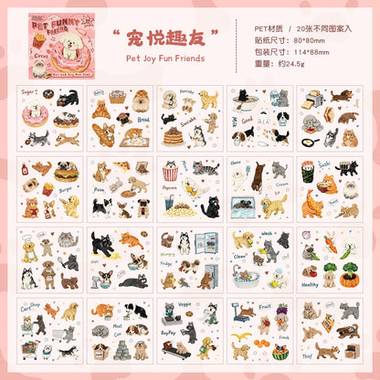 #20823 PET Sticker Book pet