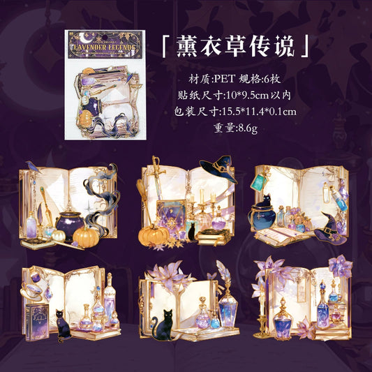 #20490 Fairytale Book Series Sticker