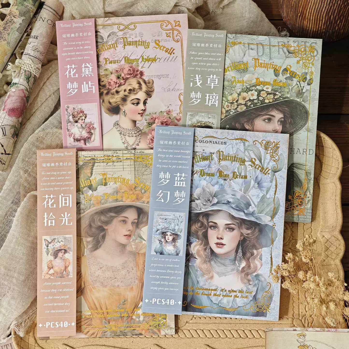 #20491 Vintage Beauty Series Paper