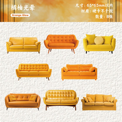 #20598 Xiaowo Sofa Series Sticker
