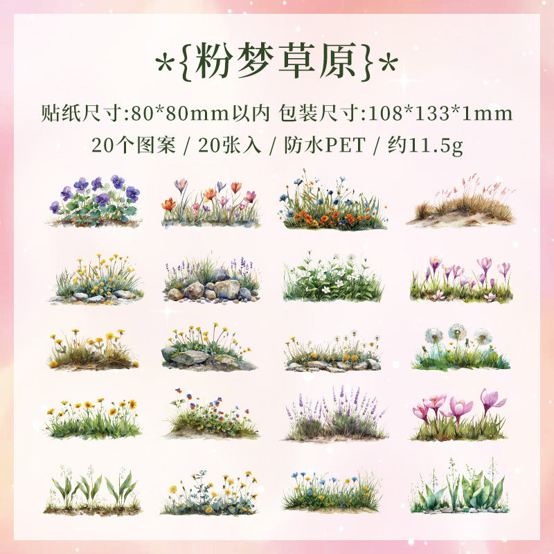 #20213 Green Grass Series Sticker