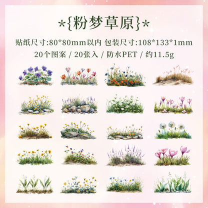 #20213 Green Grass Series Sticker