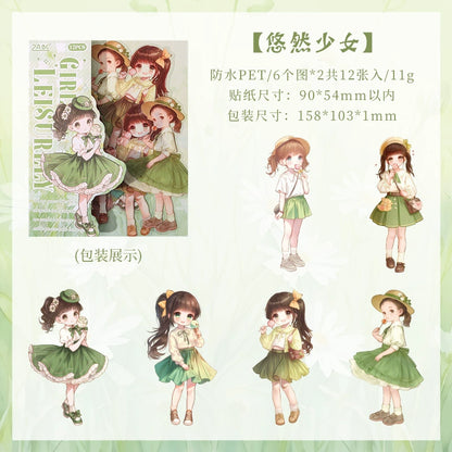 #20272 Cute Girl Series Sticker