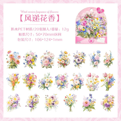 #20077 Flower Bundle Series Sticker