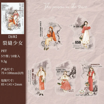 #02899 Gril Series Sticker