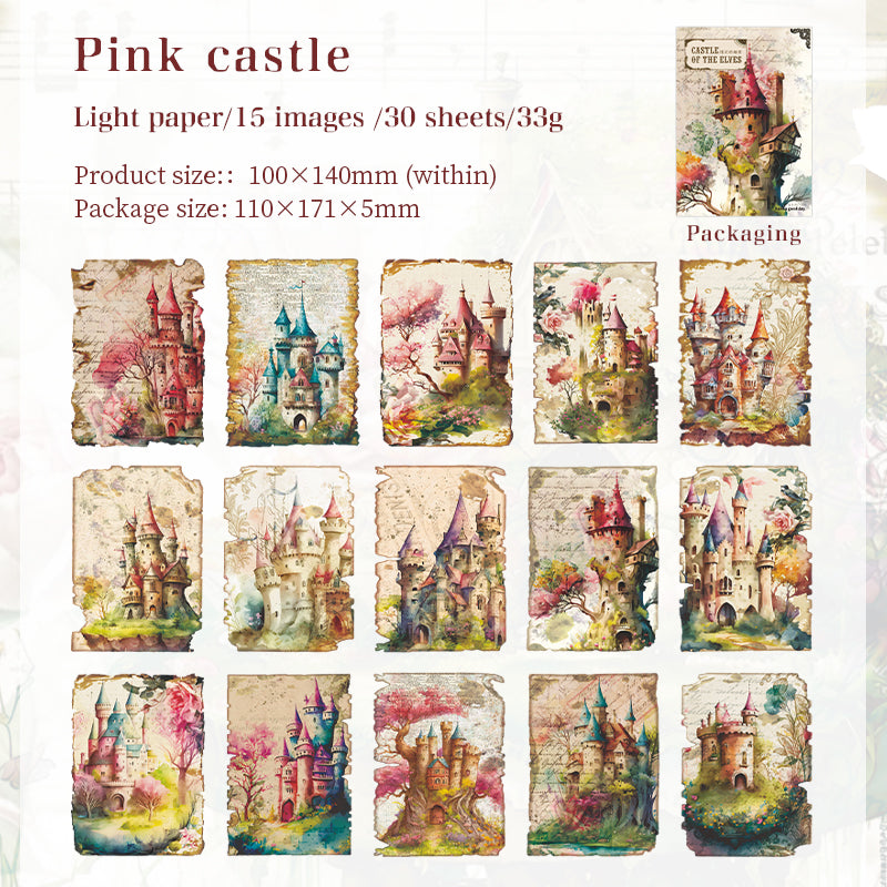 #02442 Fairys Castle Series Sticker