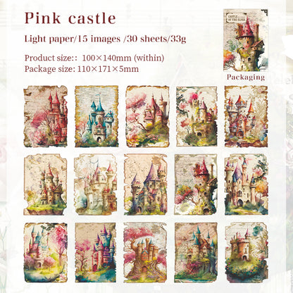 #02442 Fairys Castle Series Sticker